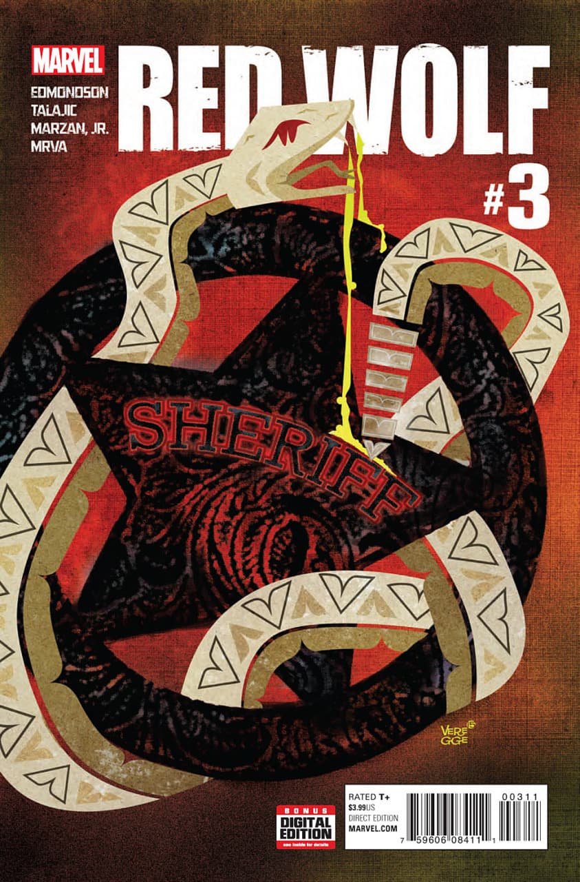 Red Wolf #3 cover