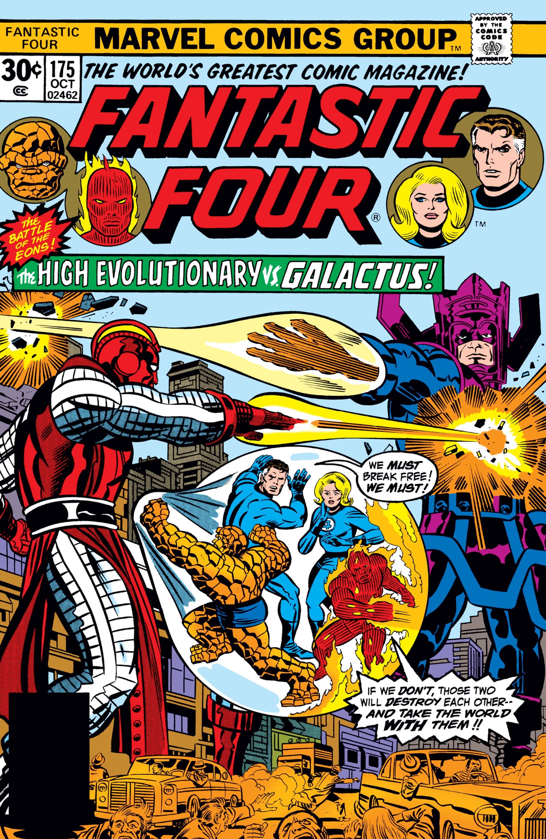 Fantastic Four #175 cover
