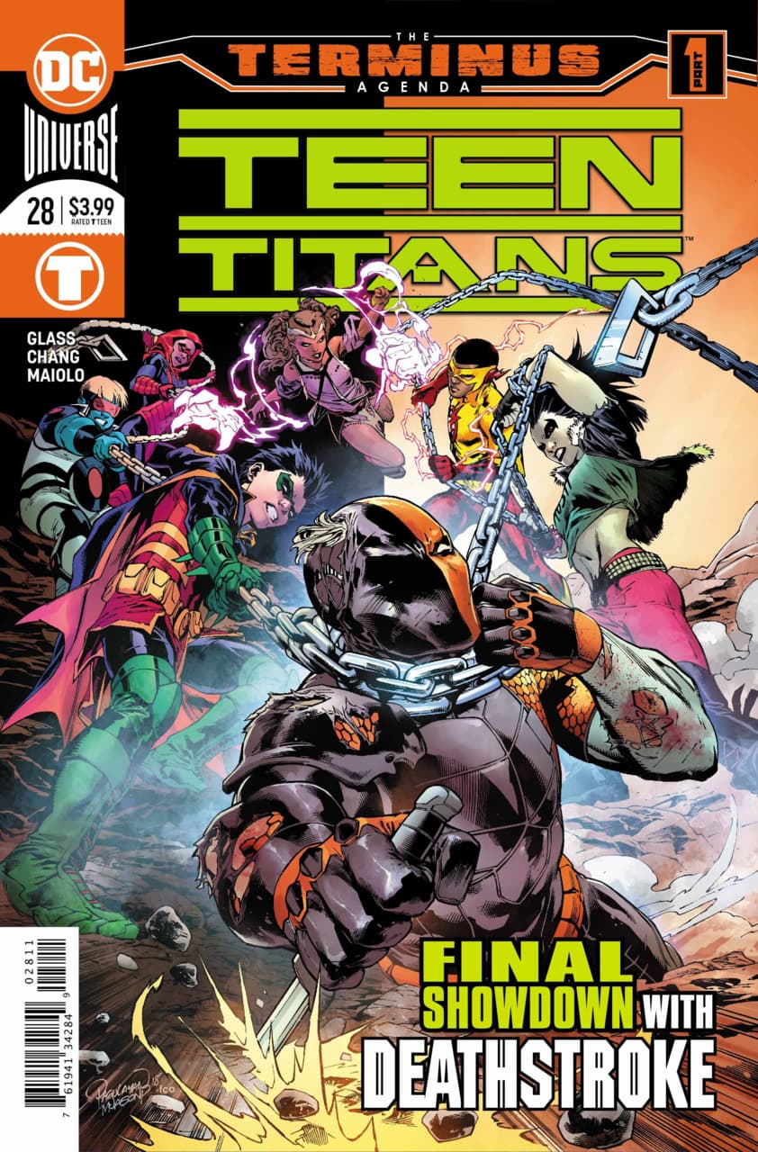 Teen Titans #28 cover
