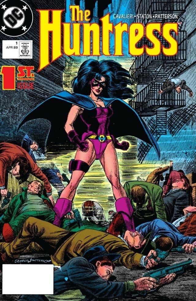 The Huntress #1 cover