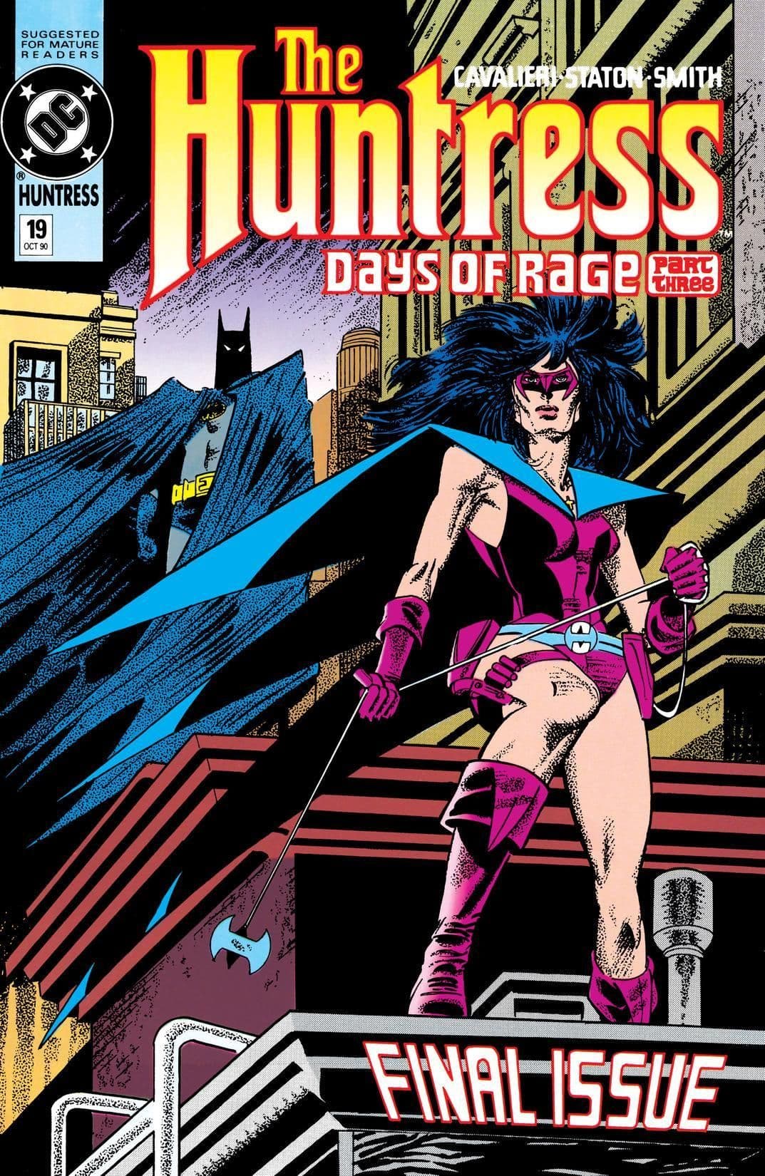 The Huntress #19 cover