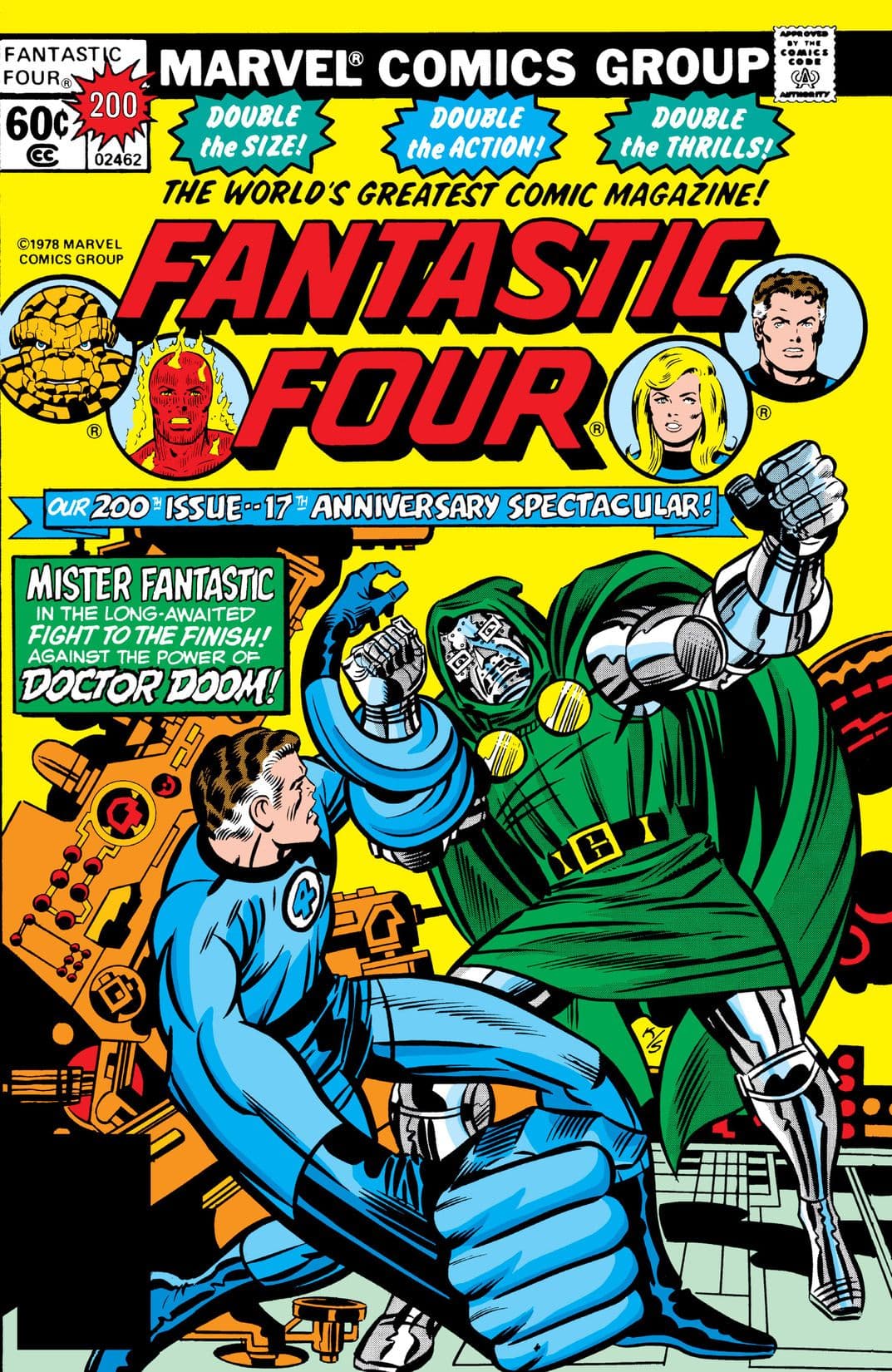 Fantastic Four #200 cover