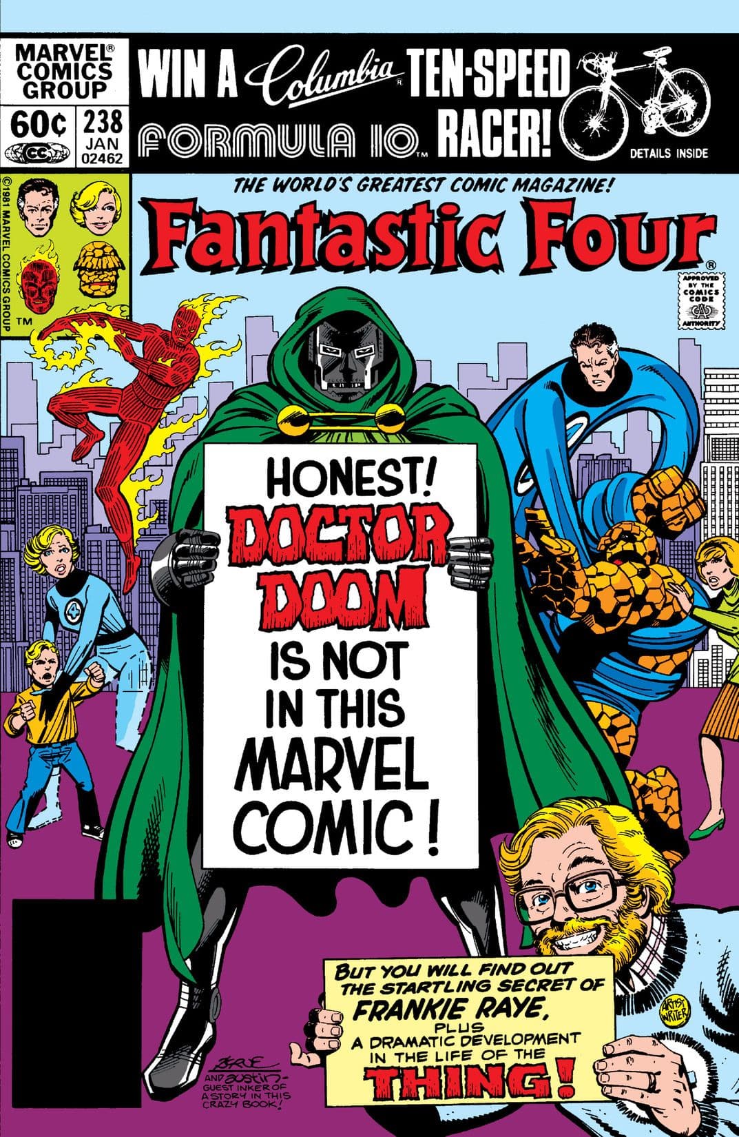 Fantastic Four #238 cover