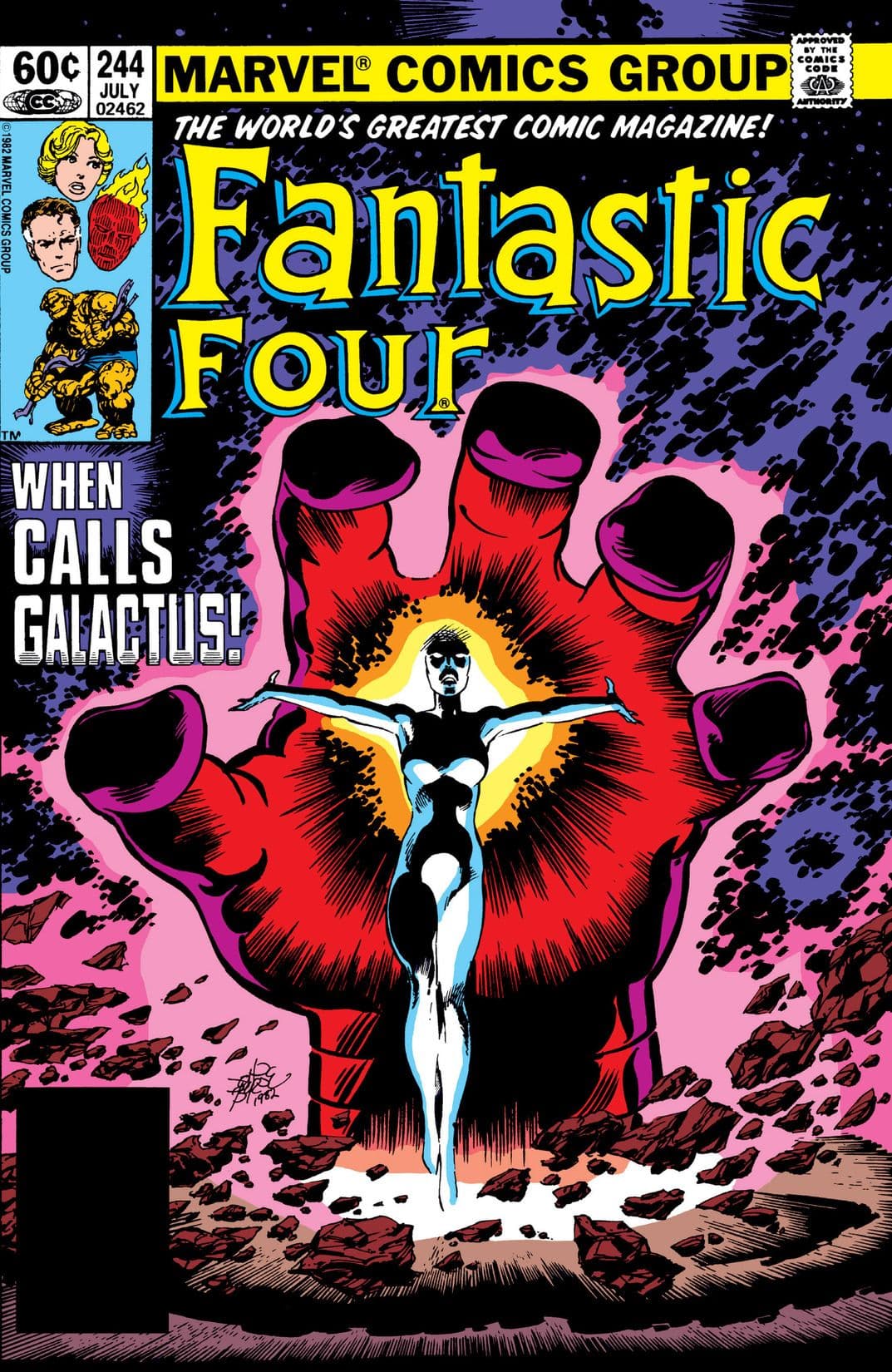 Fantastic Four #244 cover