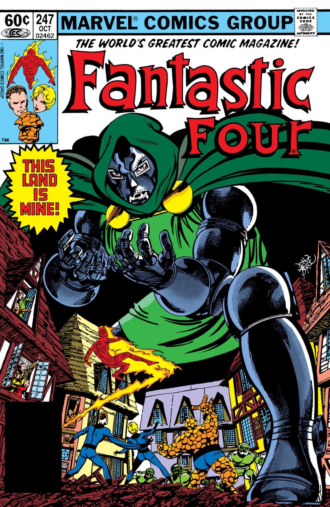Fantastic Four #247 cover