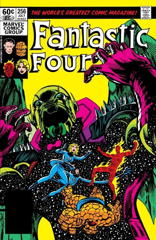 Fantastic Four #256 cover