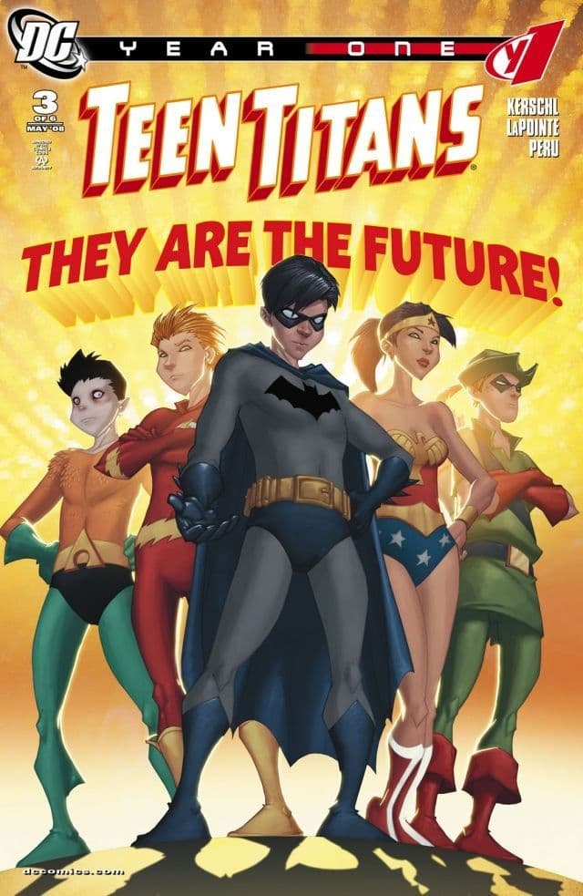 Teen Titans Year One #3 cover