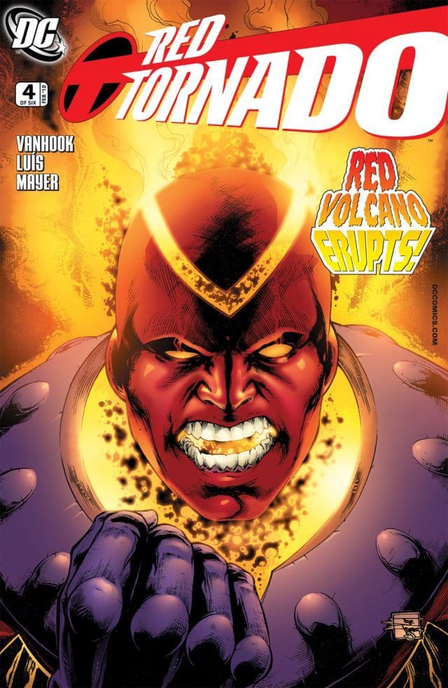 Red Tornado #4 cover