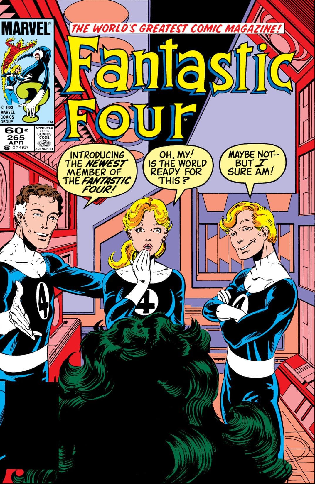 Fantastic Four #265 cover