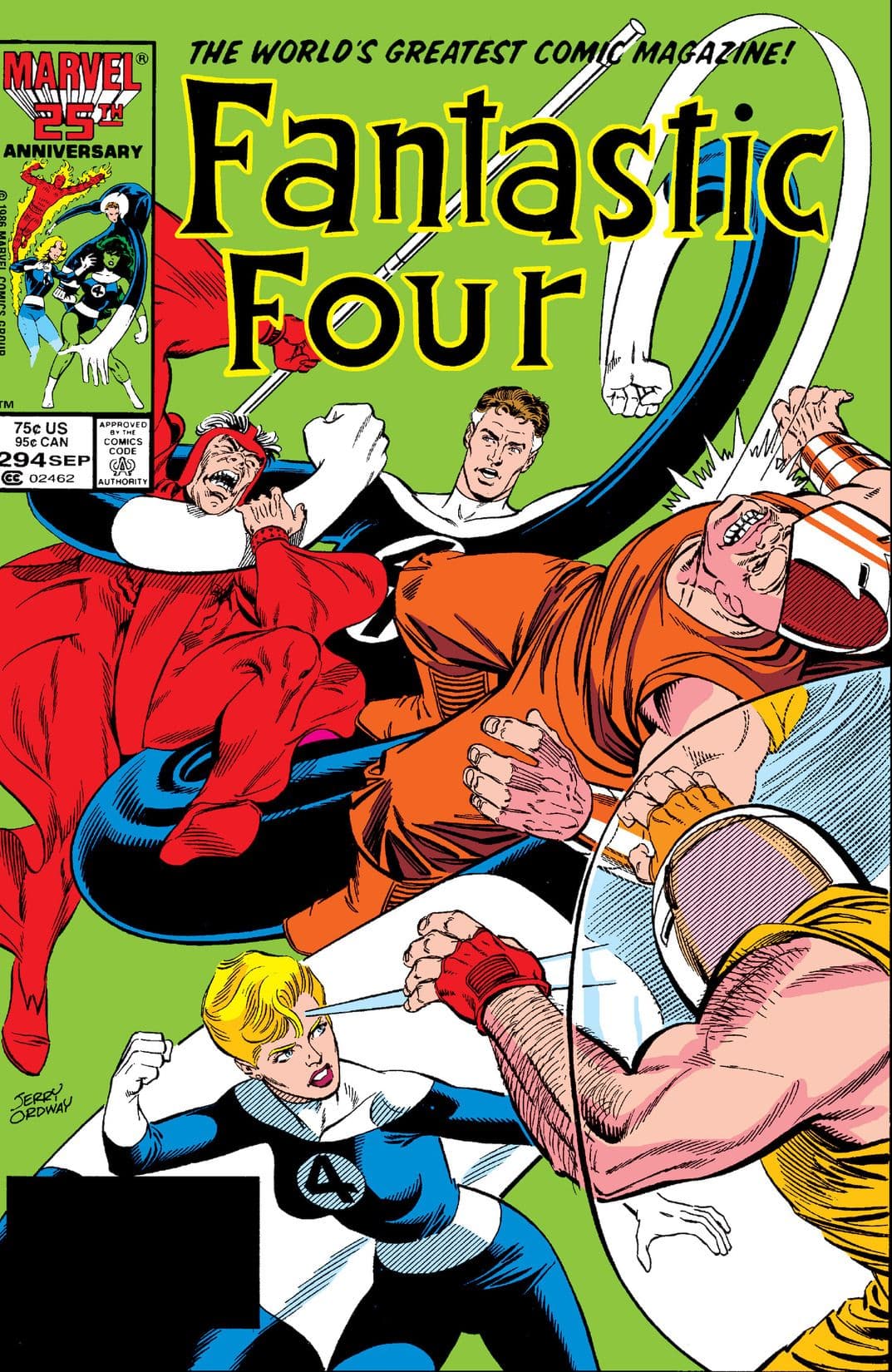 Fantastic Four #294 cover
