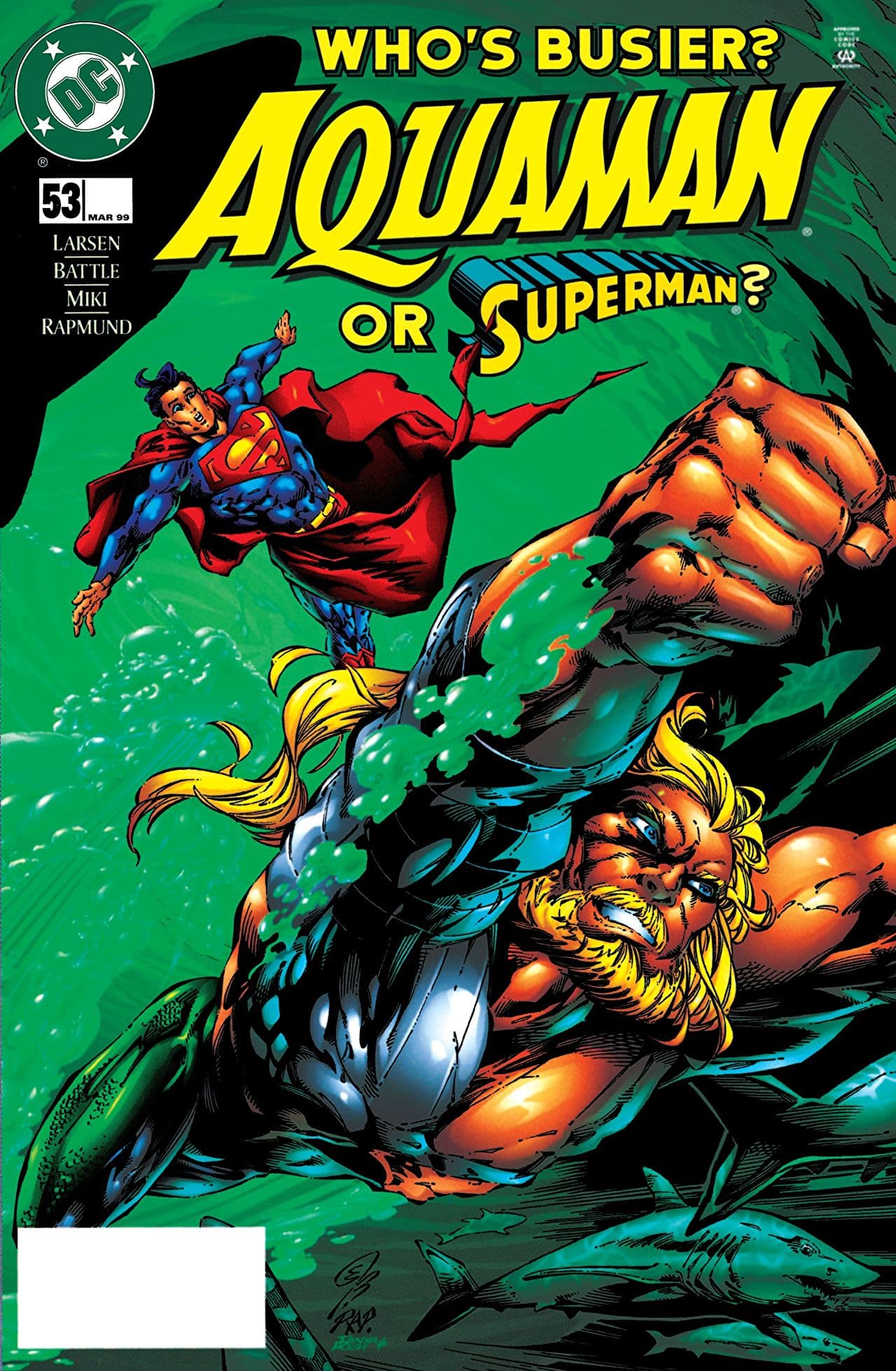 Aquaman #53 cover