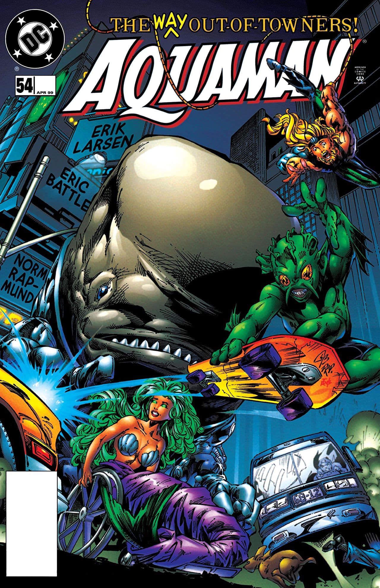 Aquaman #54 cover