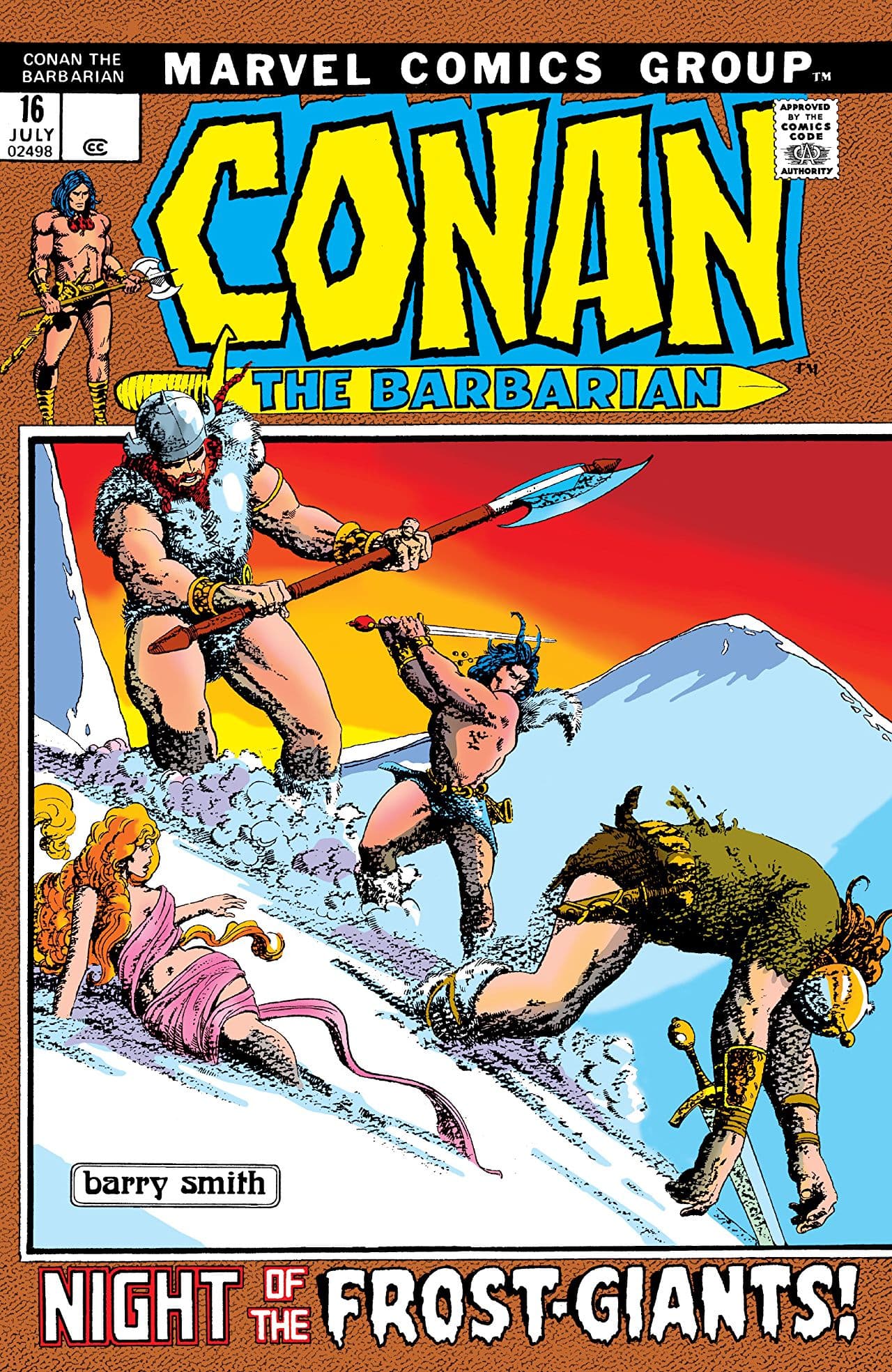 Conan the Barbarian #16