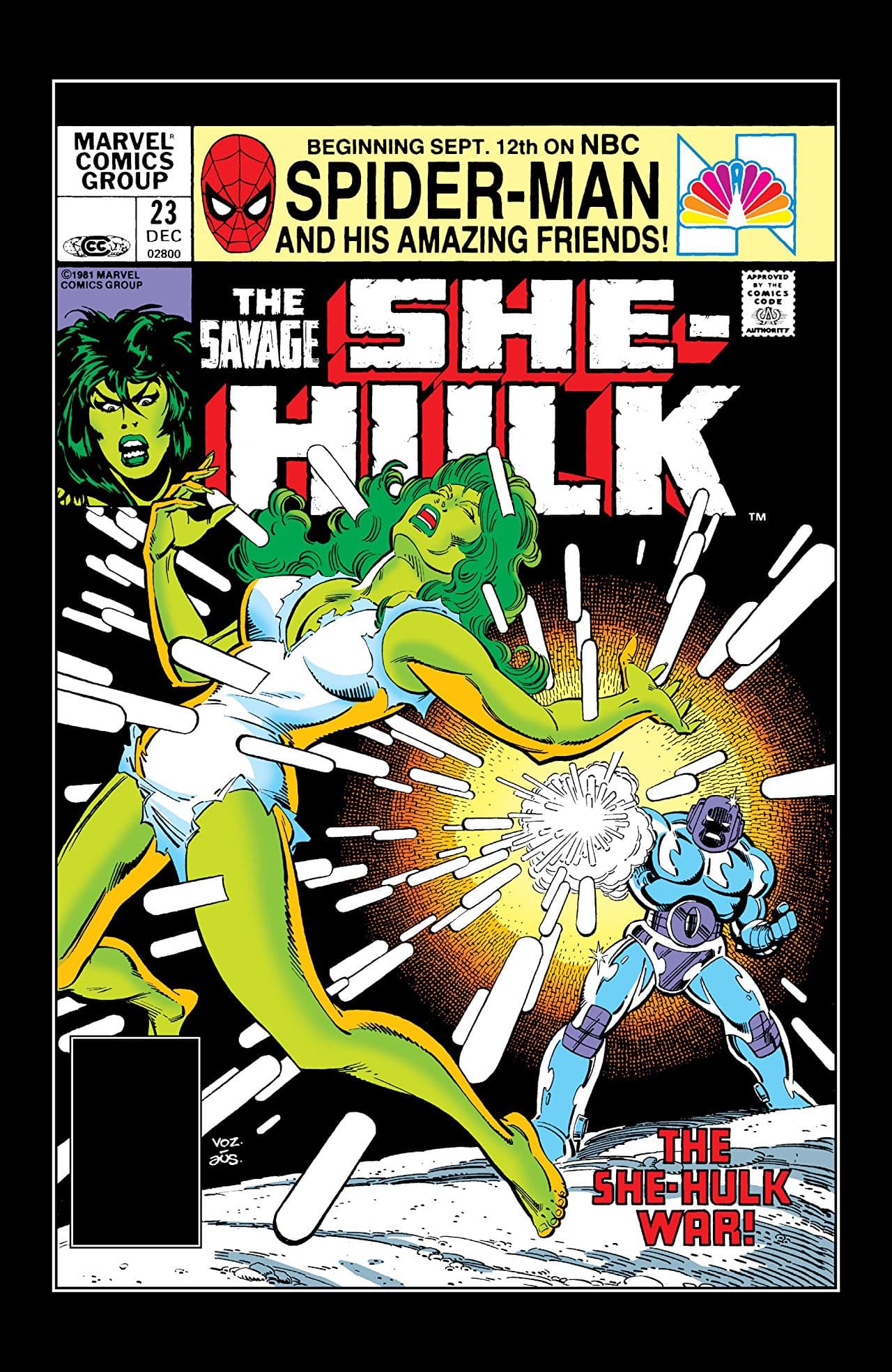 The Savage She-Hulk #23 cover