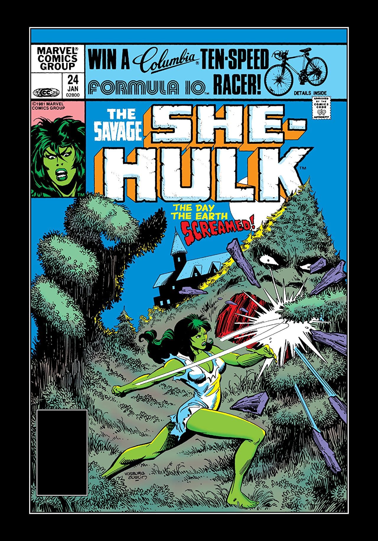 The Savage She-Hulk #24 cover
