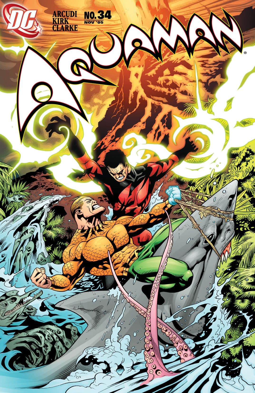 Aquaman #34 cover