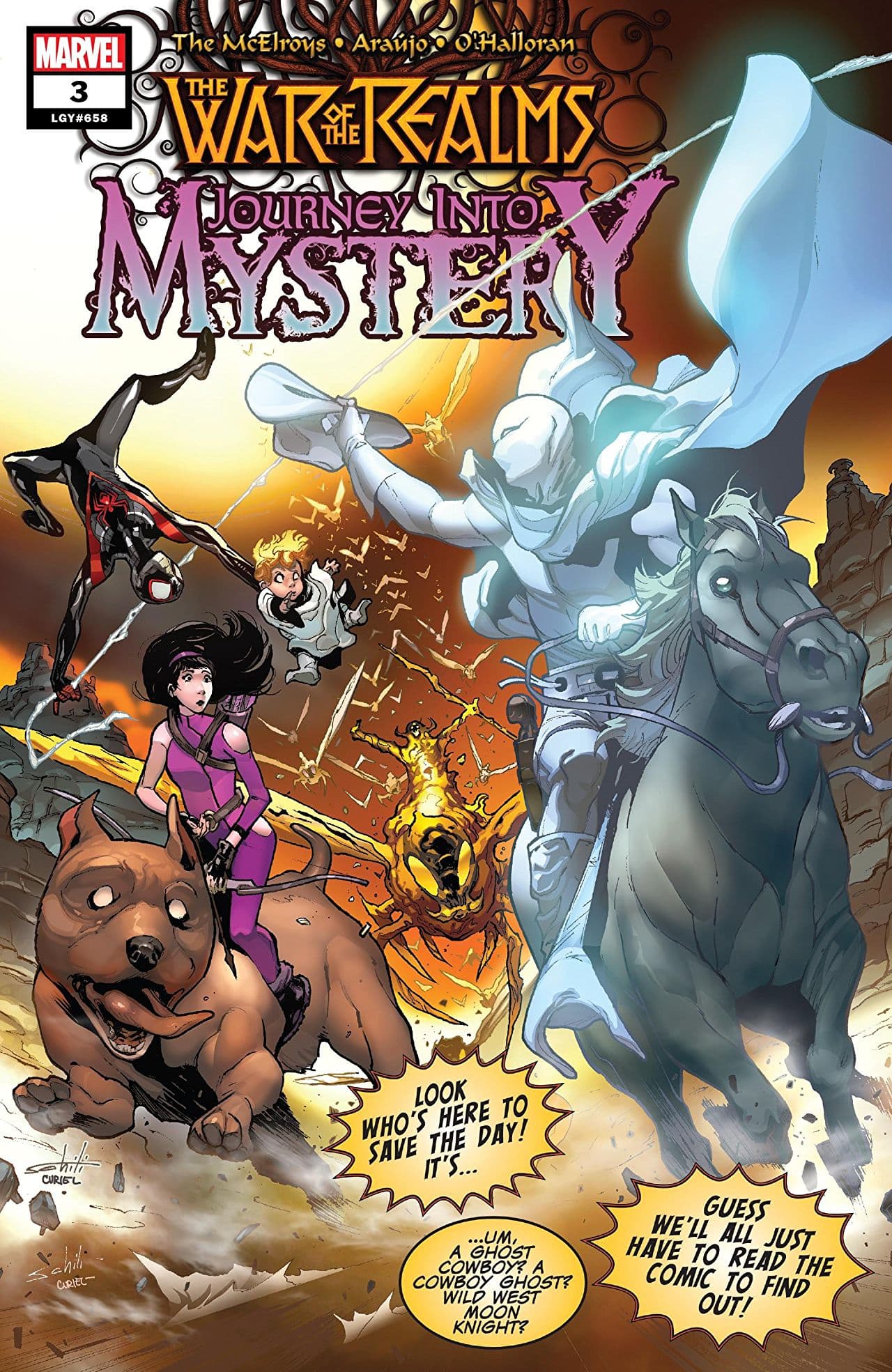 War of the Realms: Journey Into Mystery #3 cover