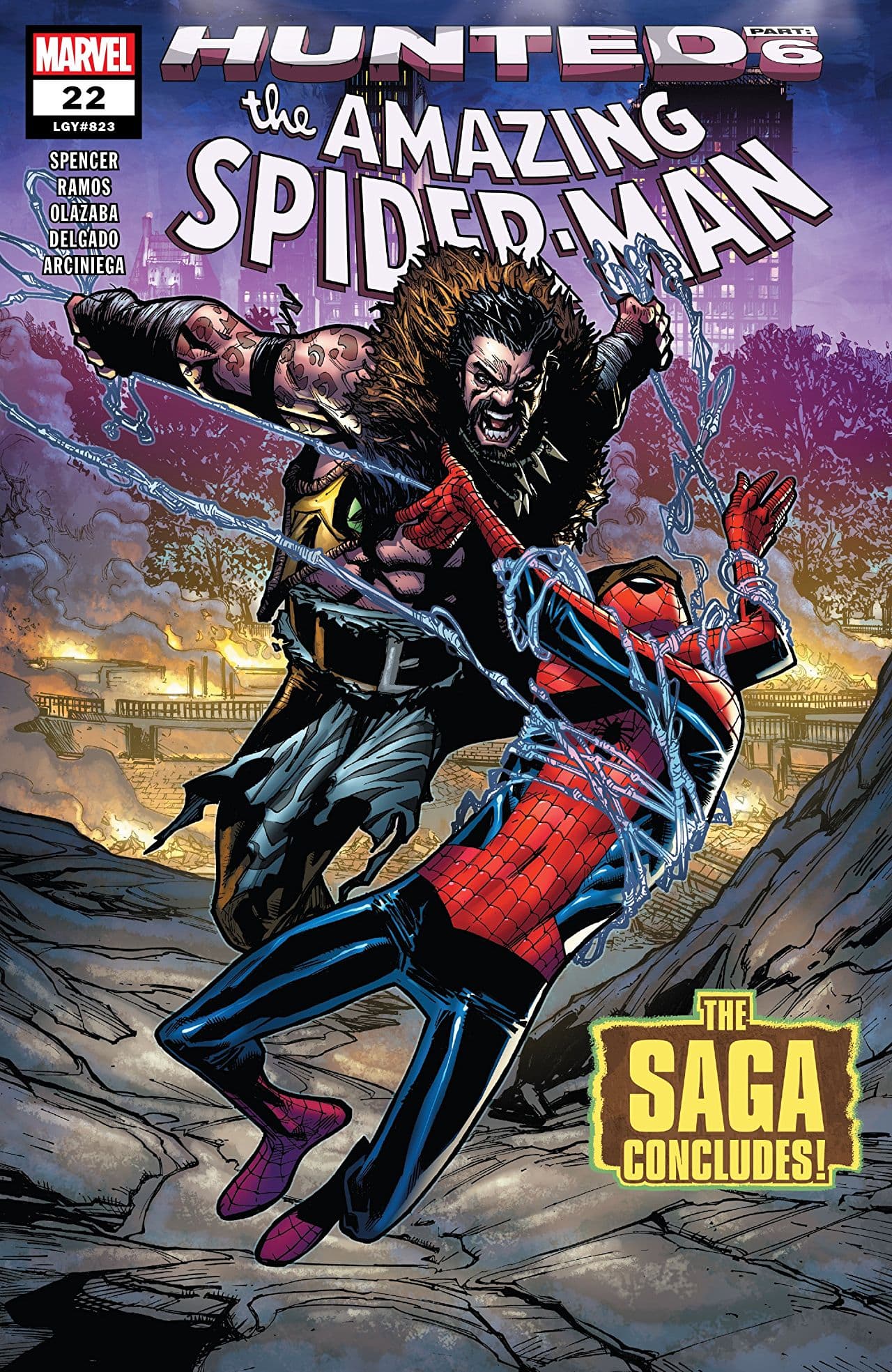 The Amazing Spider-Man #22 cover