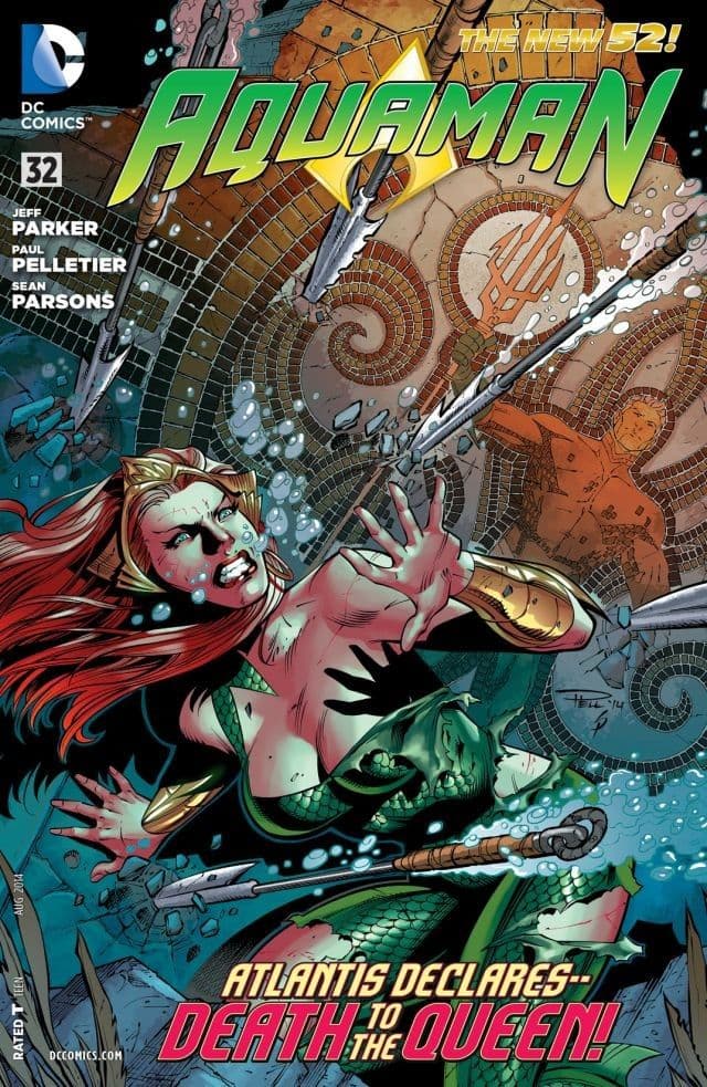 Aquaman #32 cover