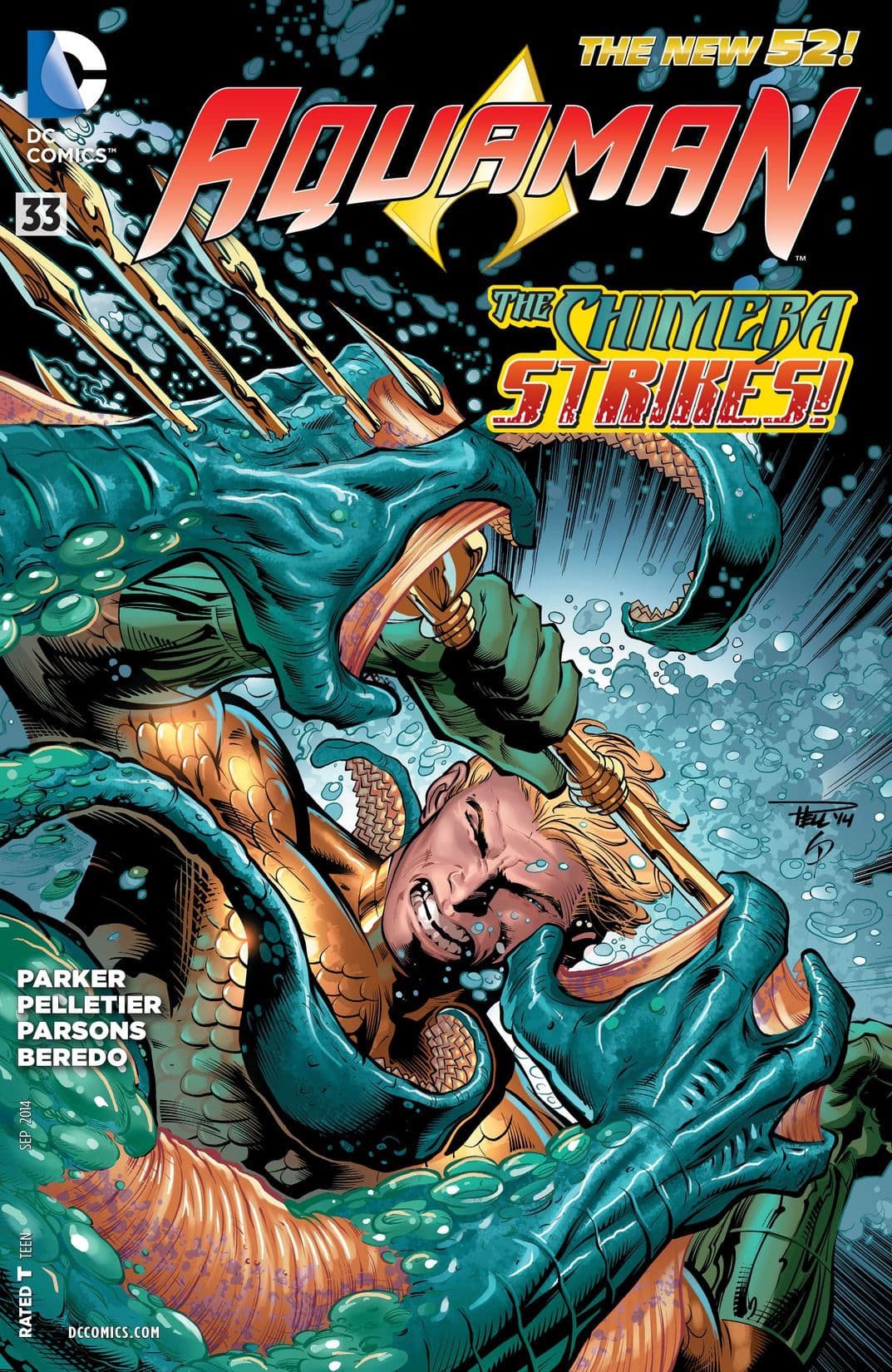 Aquaman #33 cover