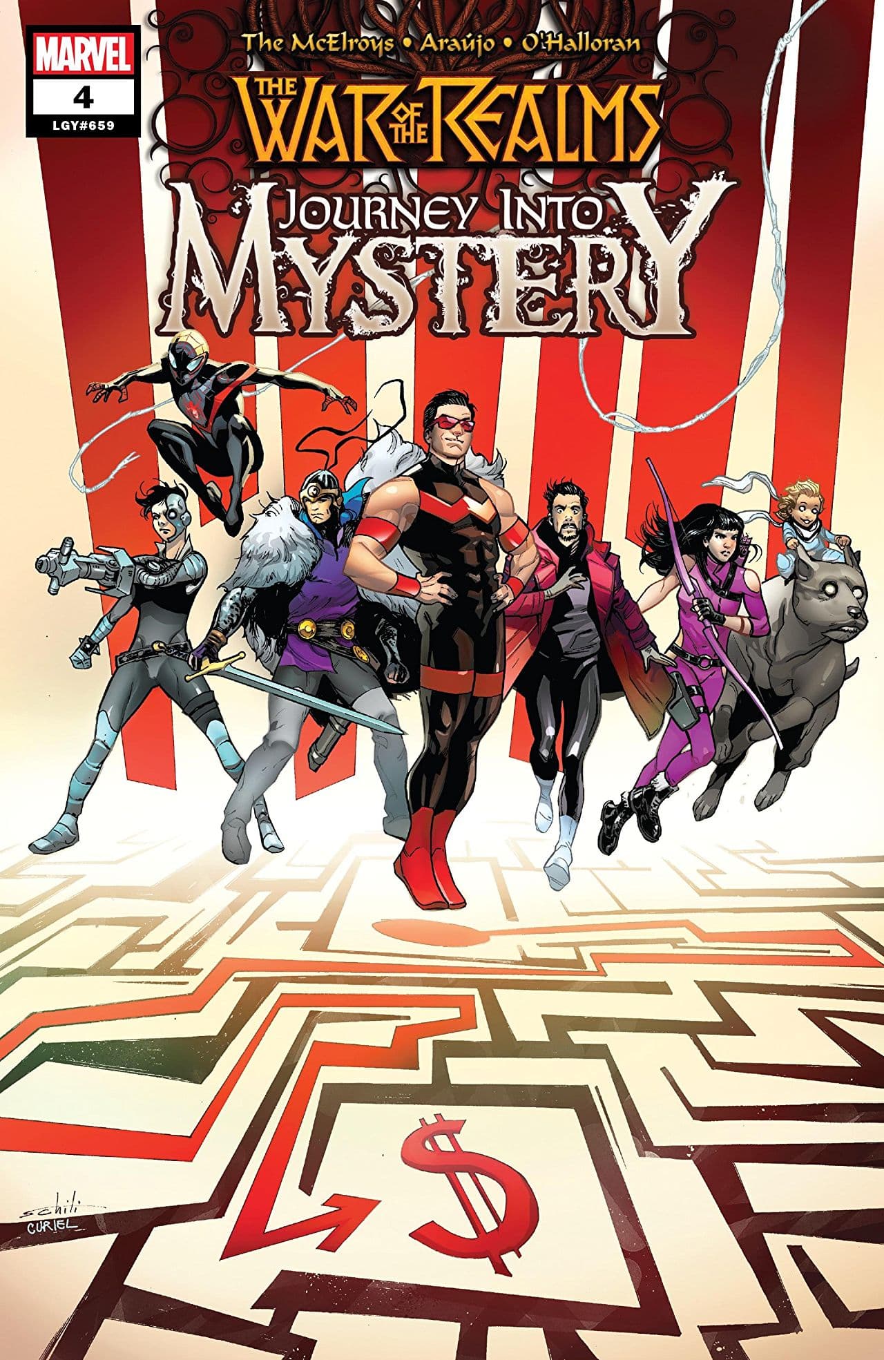 War of the Realms: Journey Into Mystery #4 cover