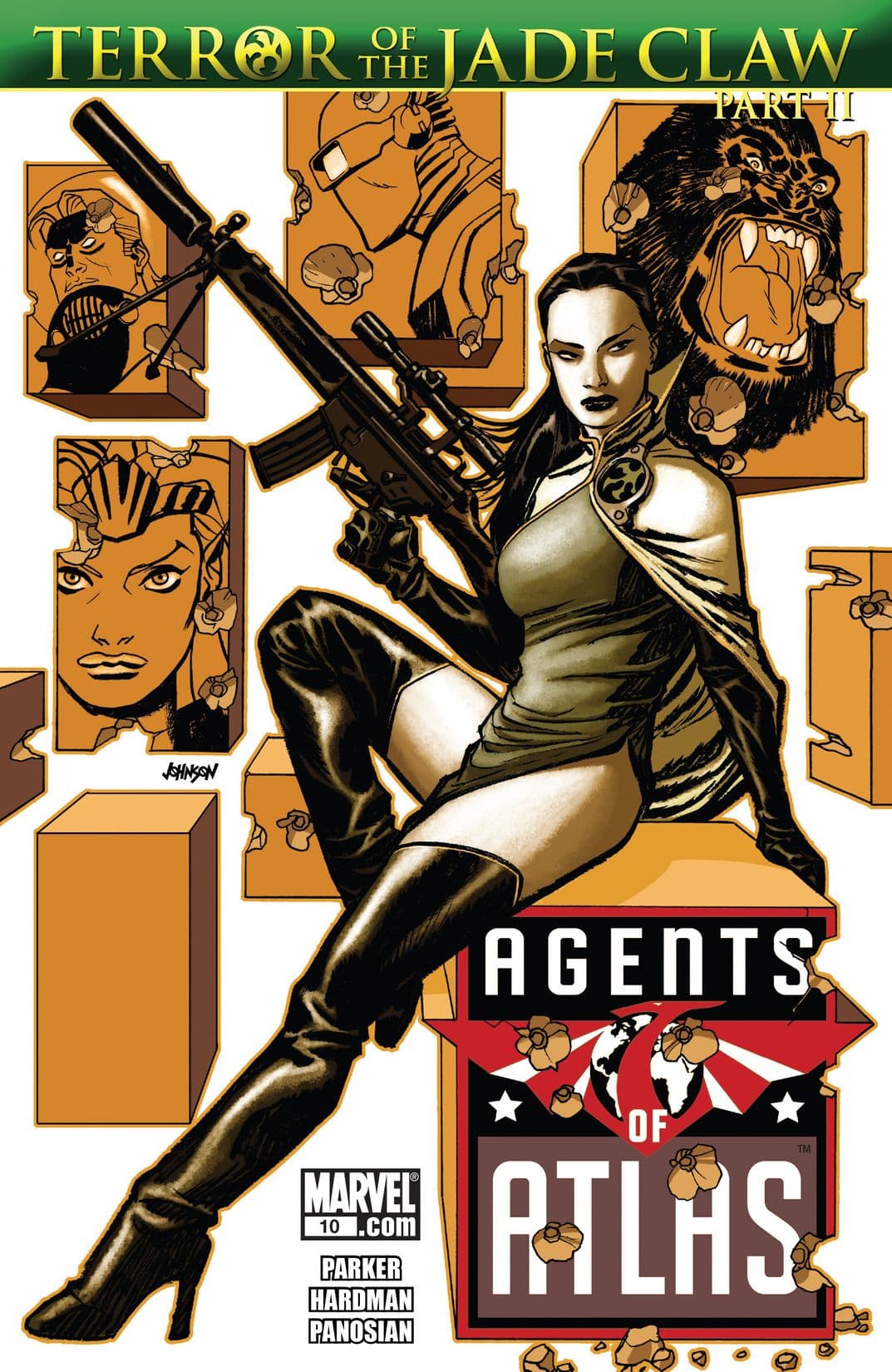 Agents of Atlas #10 cover