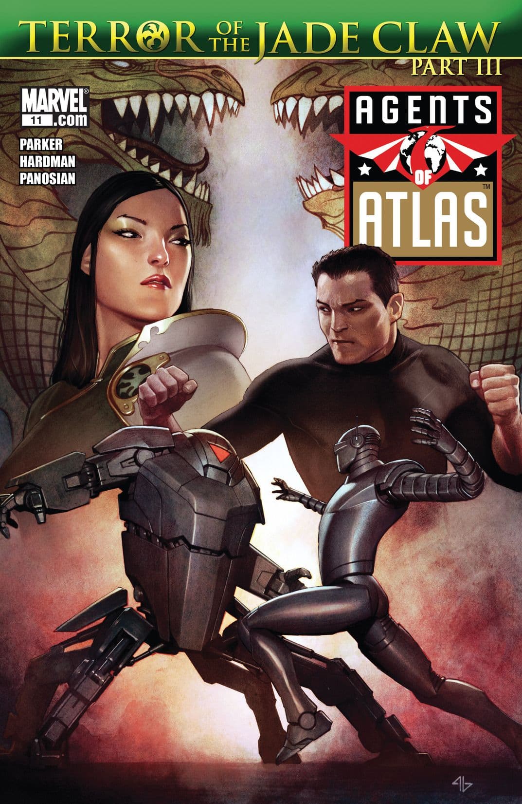 Agents of Atlas #11 cover