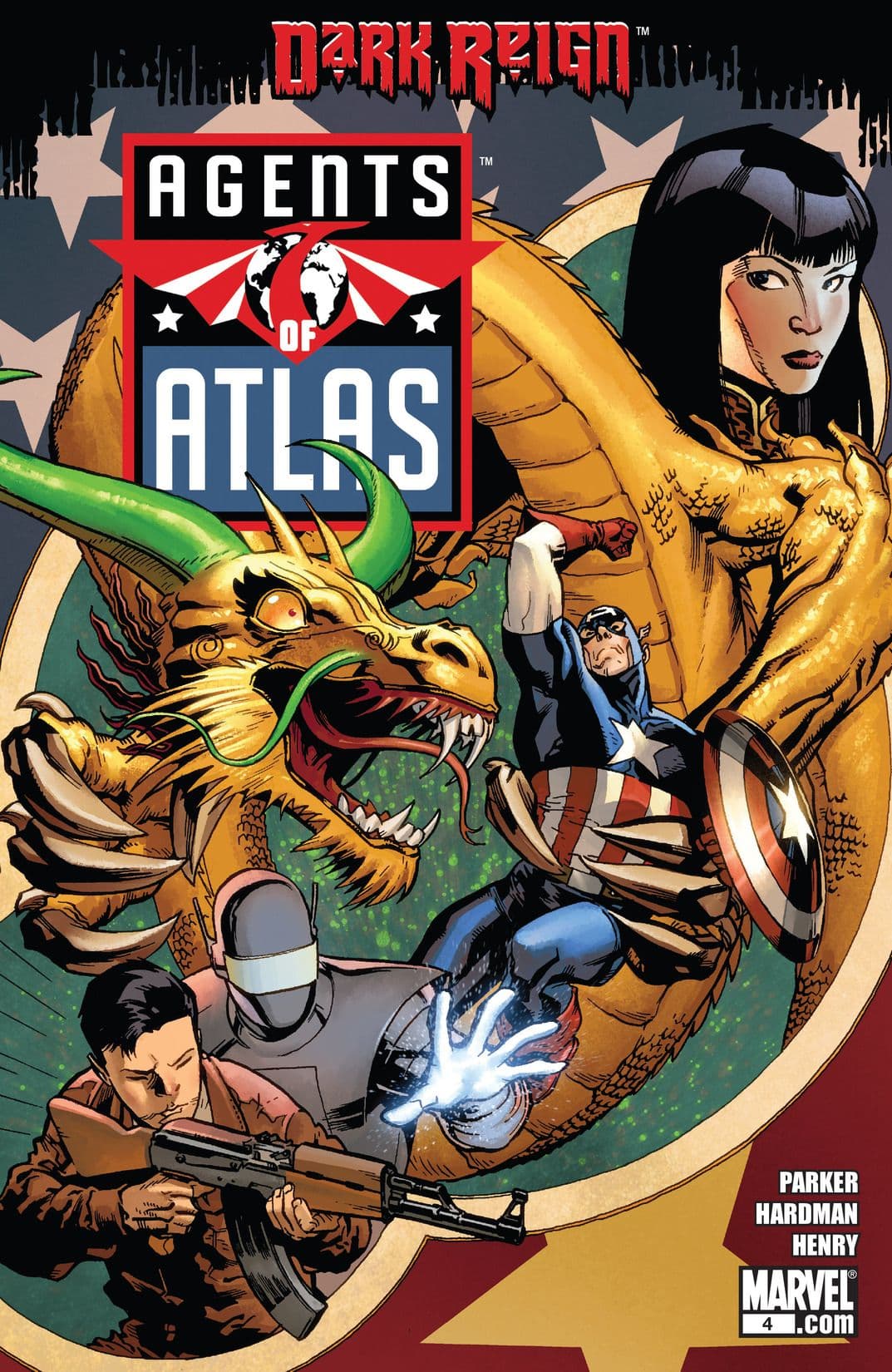 Agents of Atlas #4 cover