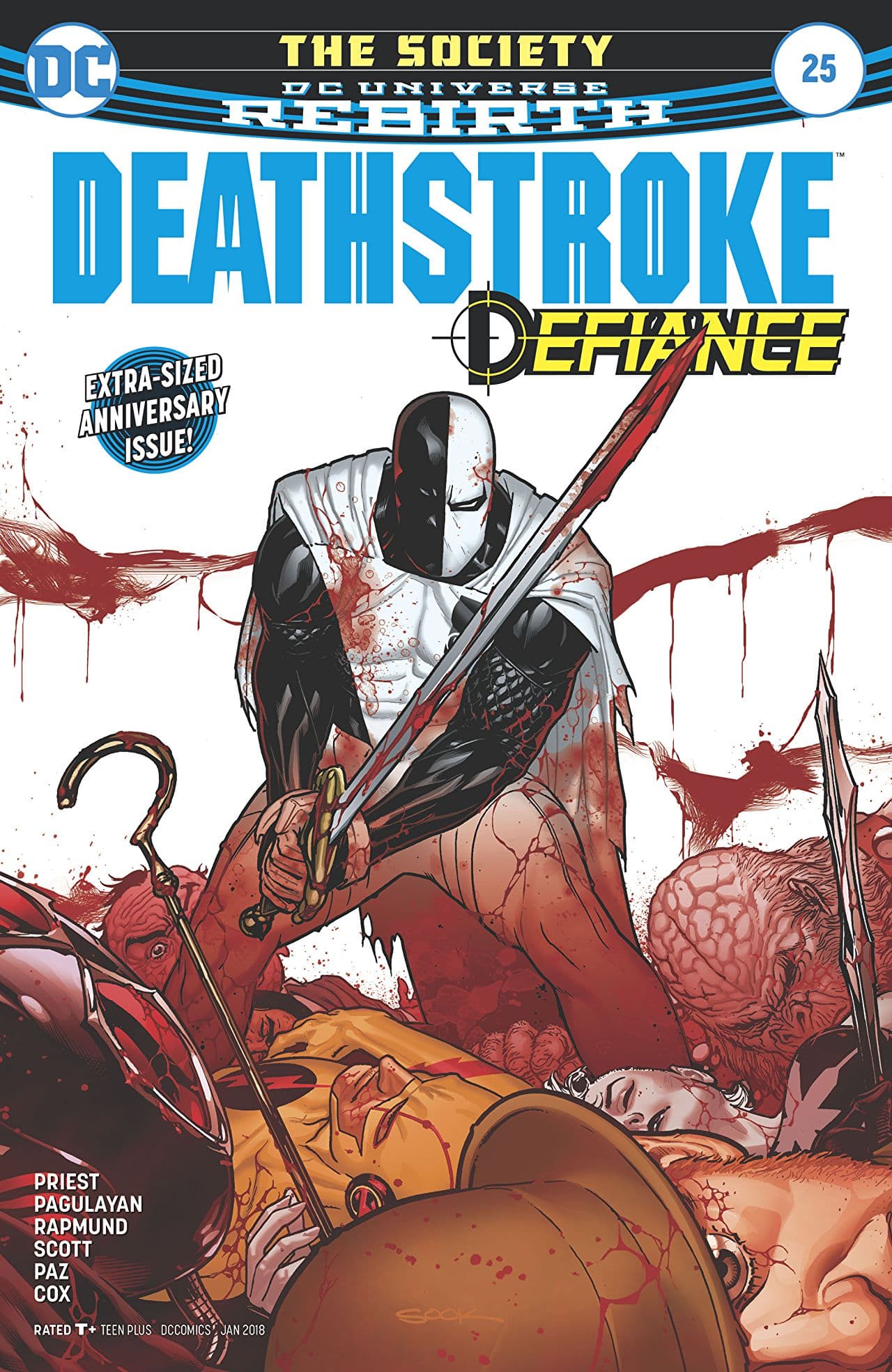 Deathstroke #25 cover