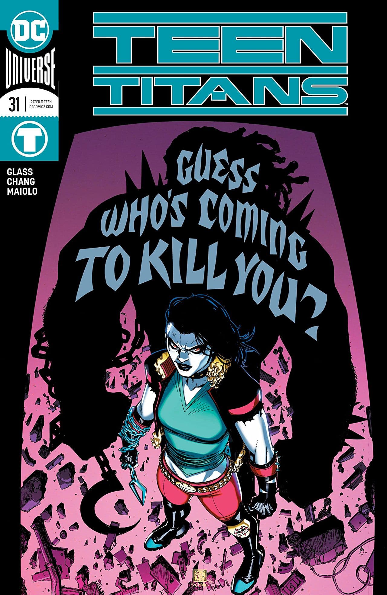 Teen Titans #31 cover