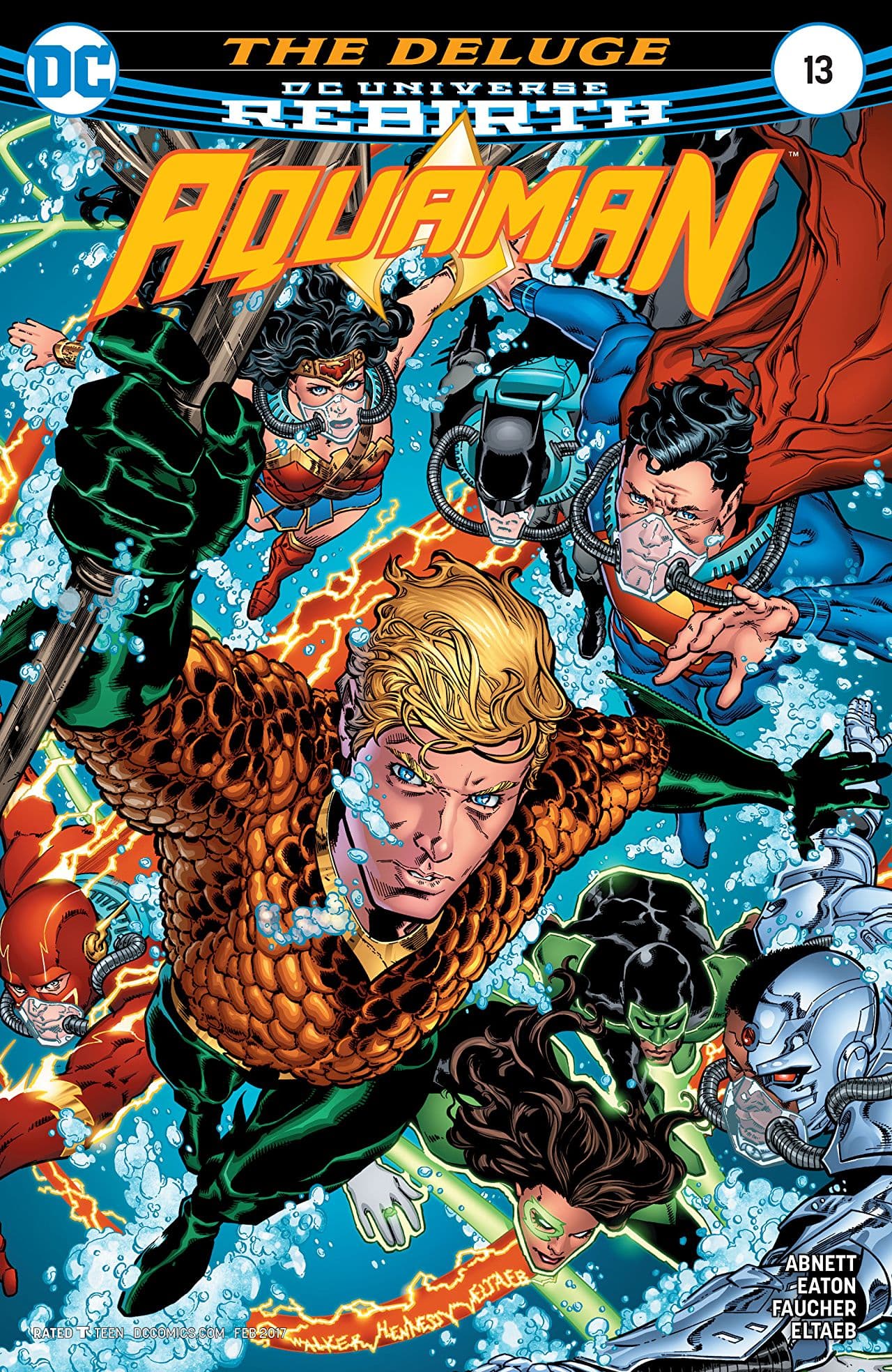 Aquaman #13 cover