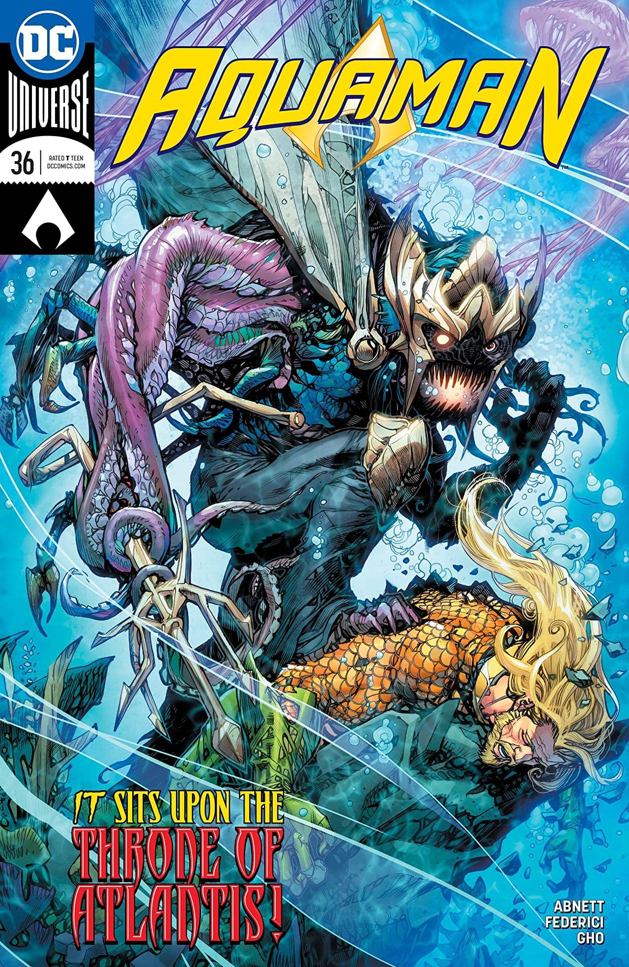 Aquaman #36 cover