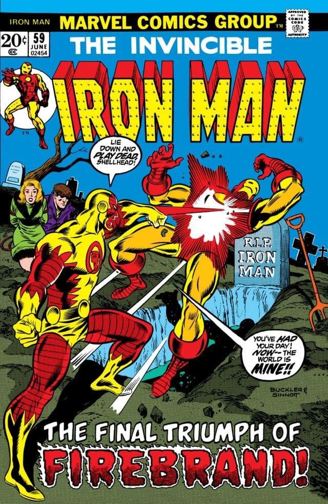 Iron Man #59 cover