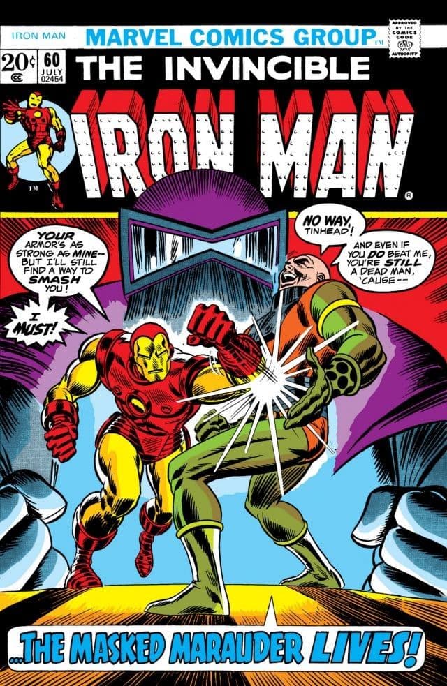 Iron Man #60 cover