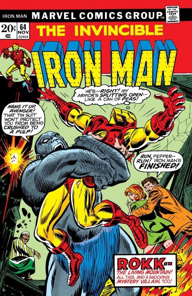 Iron Man #64 cover