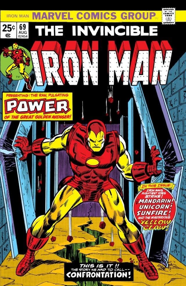 Iron Man #69 cover