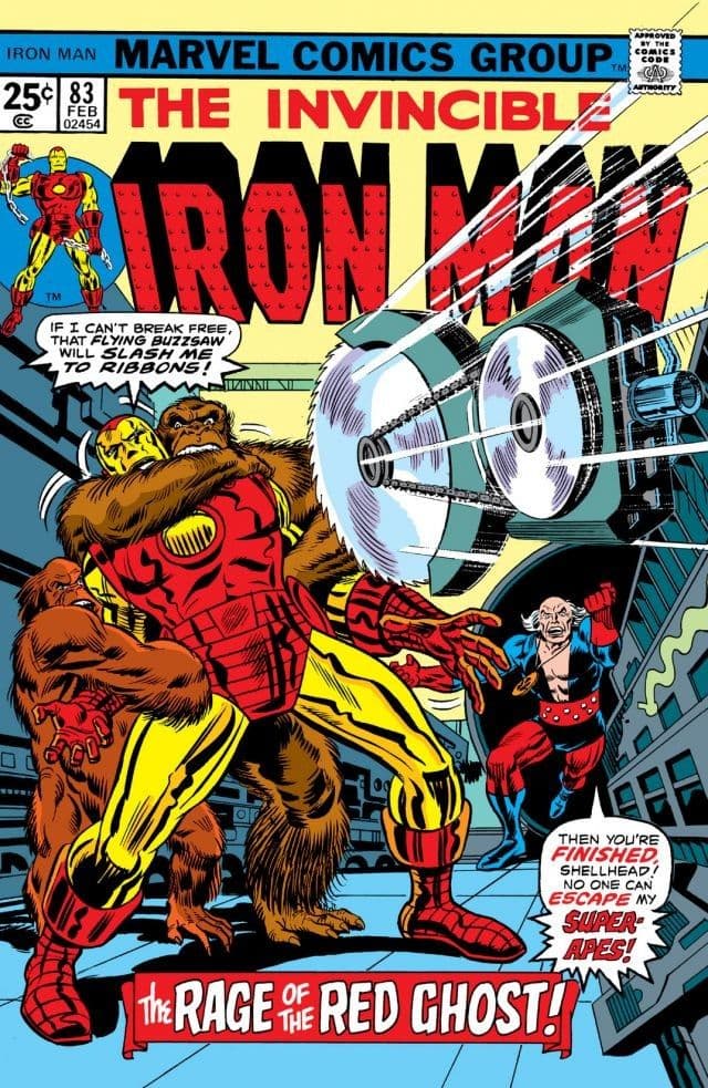 Iron Man #83 cover