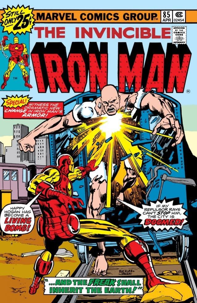 Iron Man #85 cover