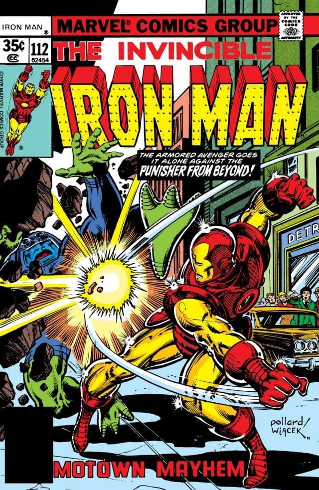 Iron Man #112 cover