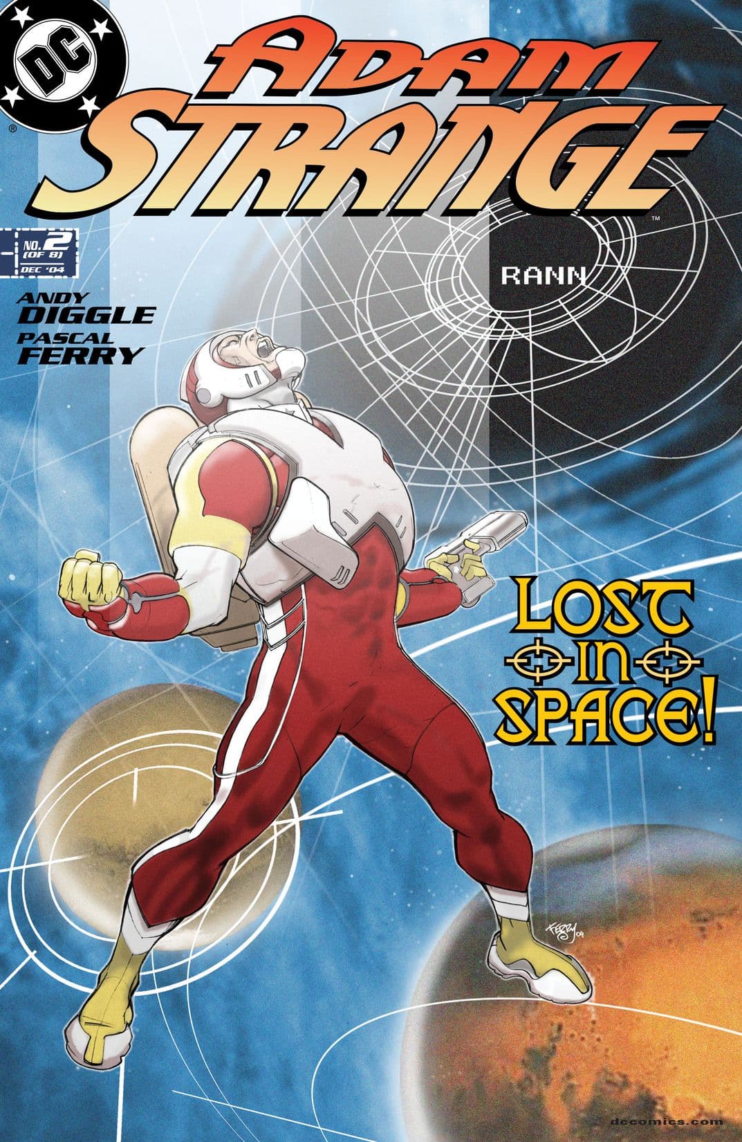 Adam Strange #2 cover