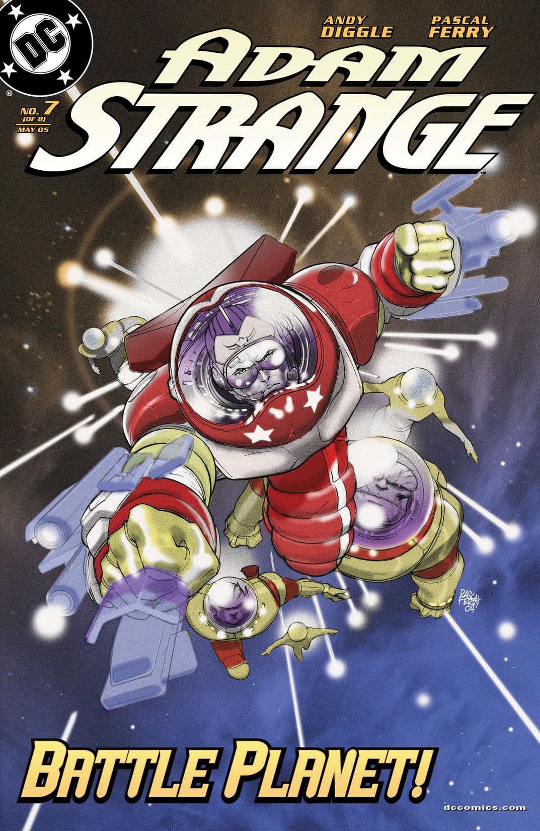 Adam Strange #7 cover