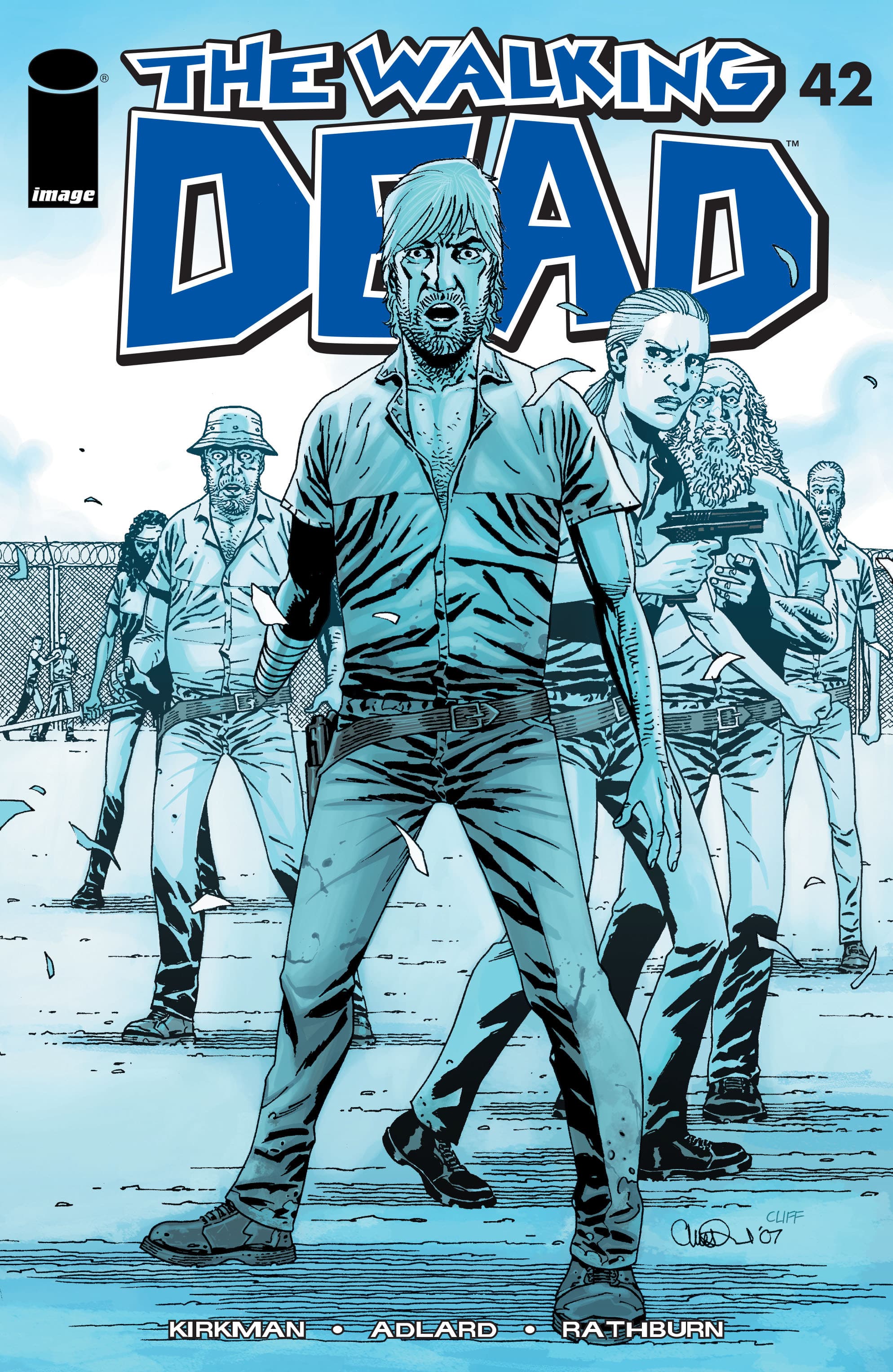 The Walking Dead #42 cover