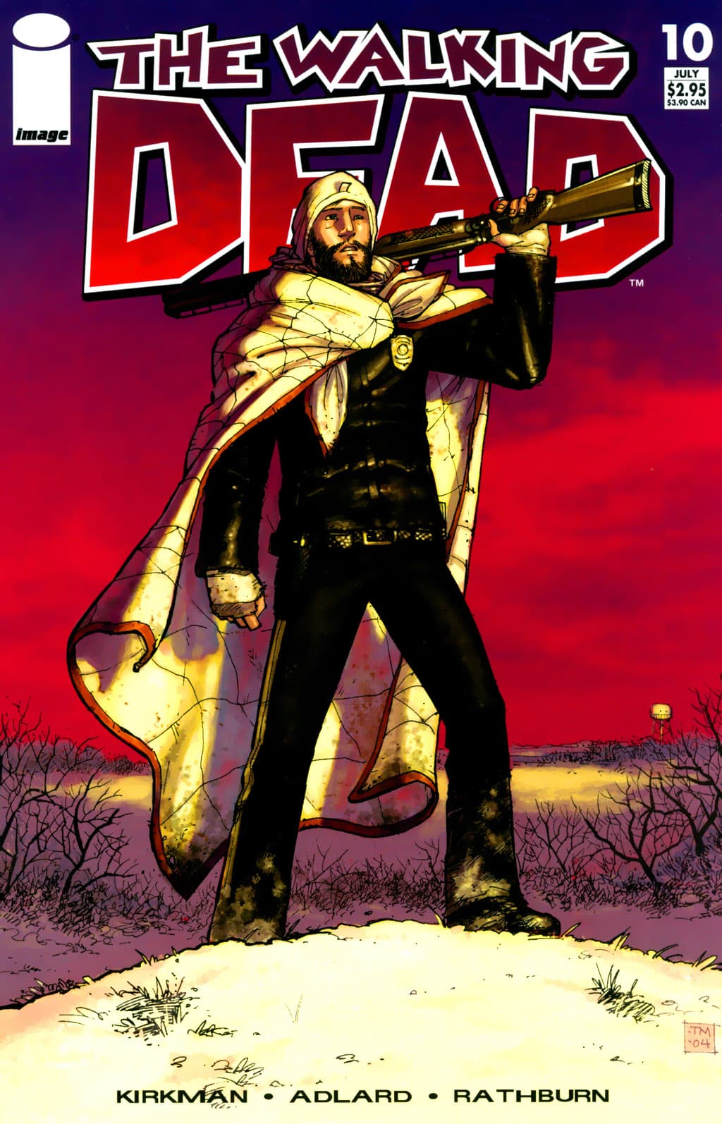 The Walking Dead #10 cover