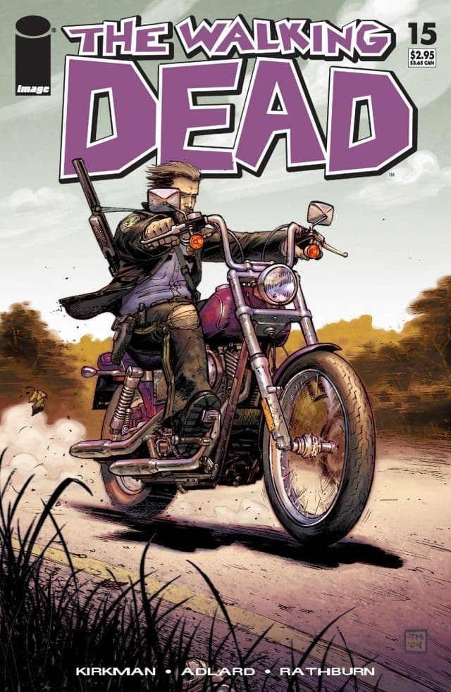 The Walking Dead #15 cover