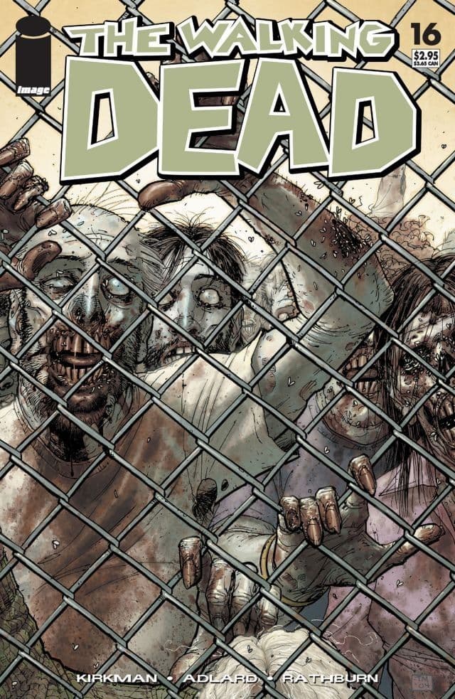 The Walking Dead #16 cover