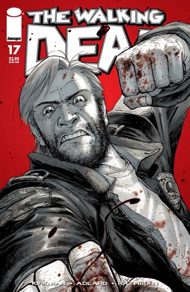 The Walking Dead #17 cover