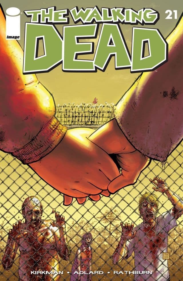 The Walking Dead #21 cover