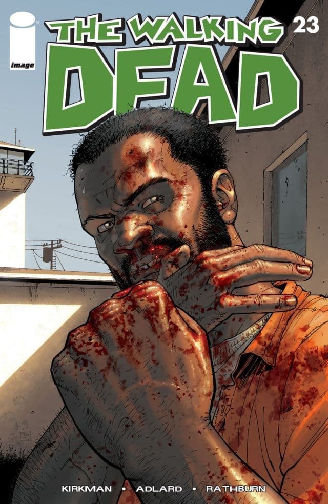The Walking Dead #23 cover
