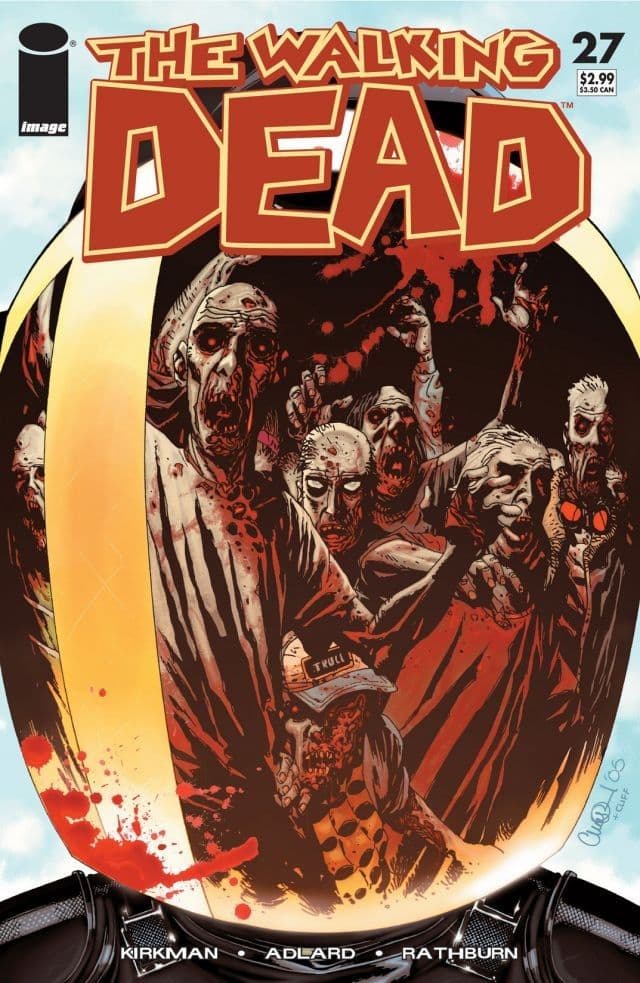 The Walking Dead #27 cover