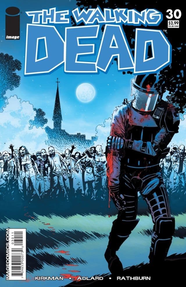 The Walking Dead #30 cover